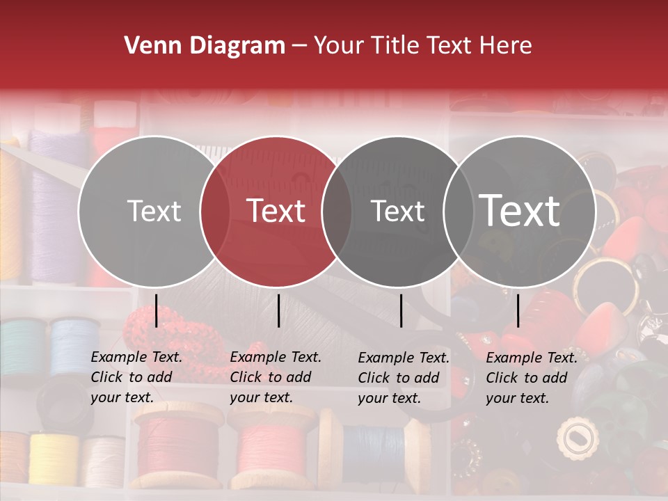 Sewing Supplies PowerPoint Template