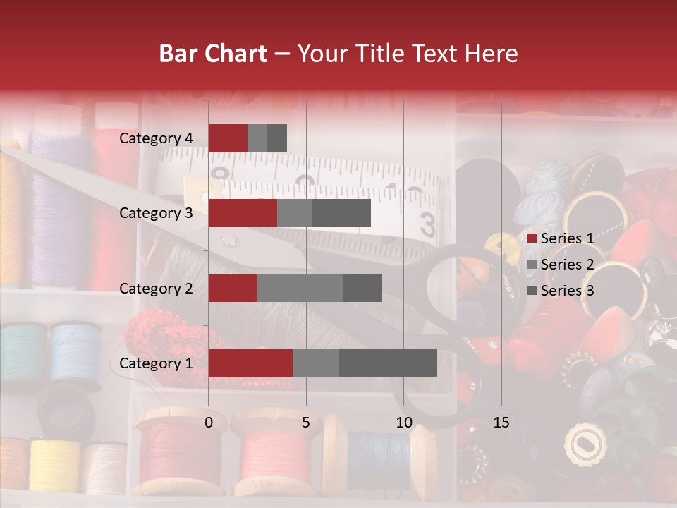 Sewing Supplies PowerPoint Template