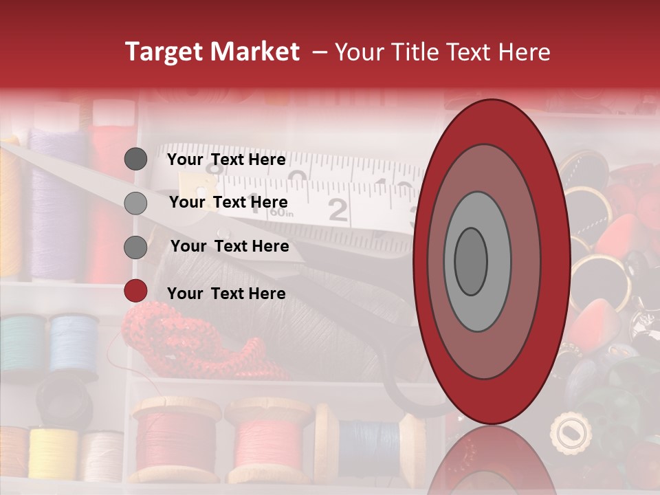 Sewing Supplies PowerPoint Template