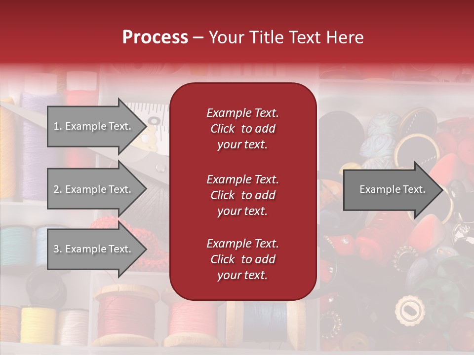 Sewing Supplies PowerPoint Template