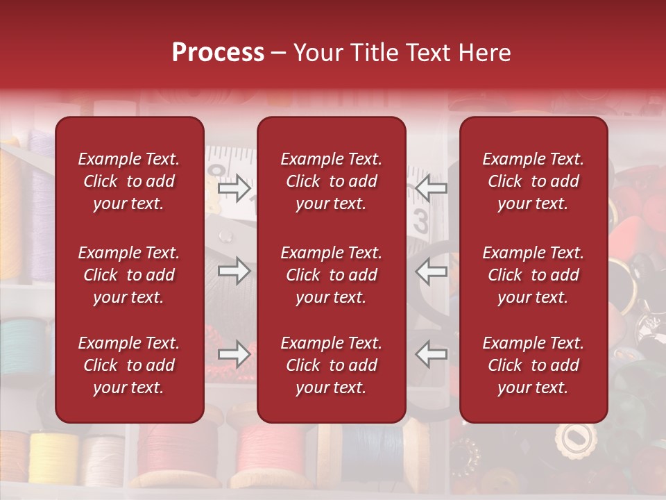 Sewing Supplies PowerPoint Template