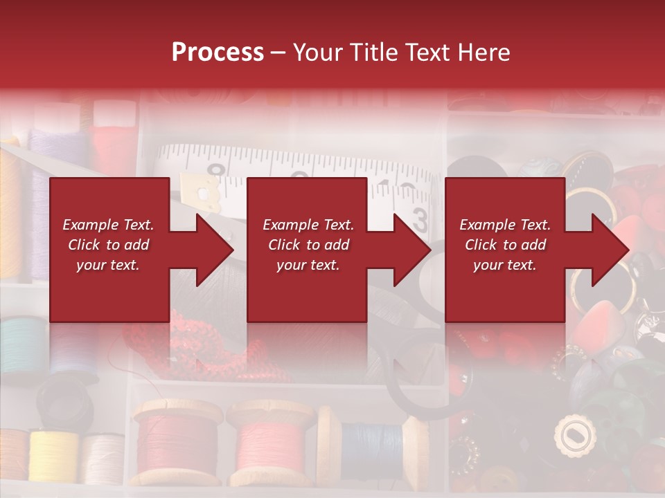 Sewing Supplies PowerPoint Template