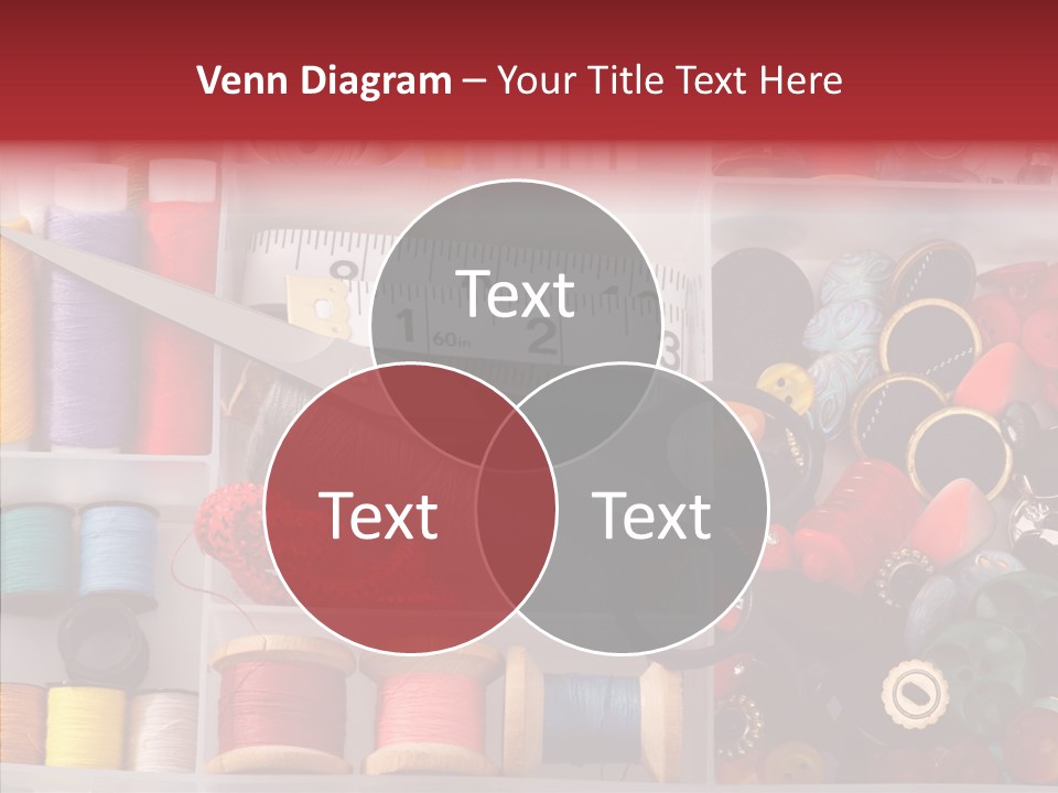 Sewing Supplies PowerPoint Template