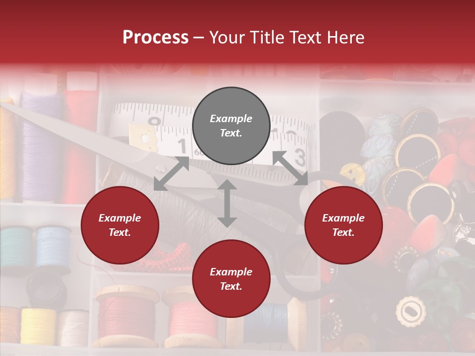 Sewing Supplies PowerPoint Template