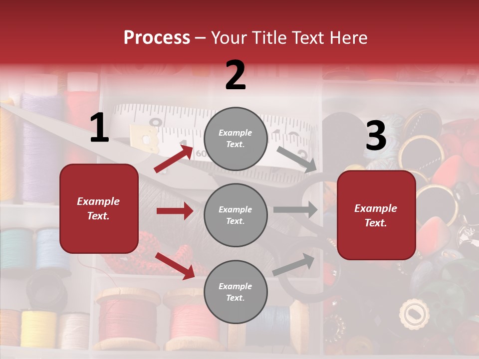 Sewing Supplies PowerPoint Template