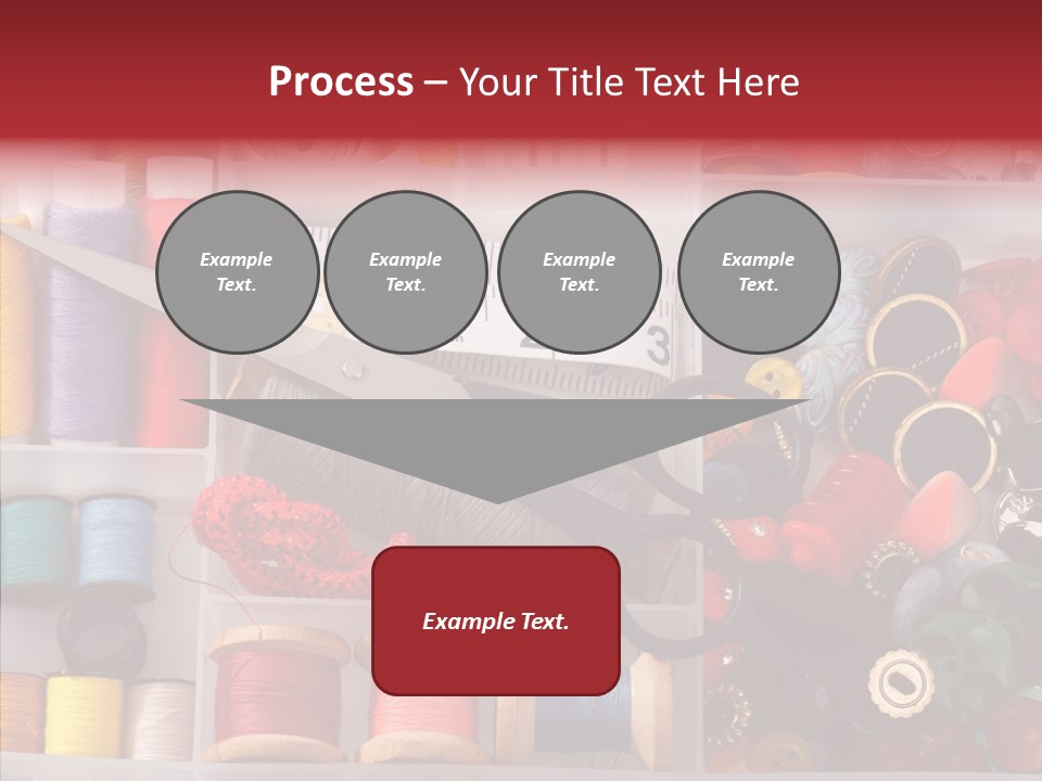 Sewing Supplies PowerPoint Template