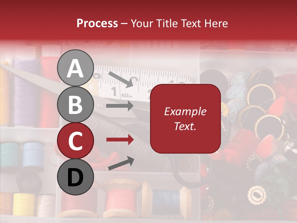 Sewing Supplies PowerPoint Template
