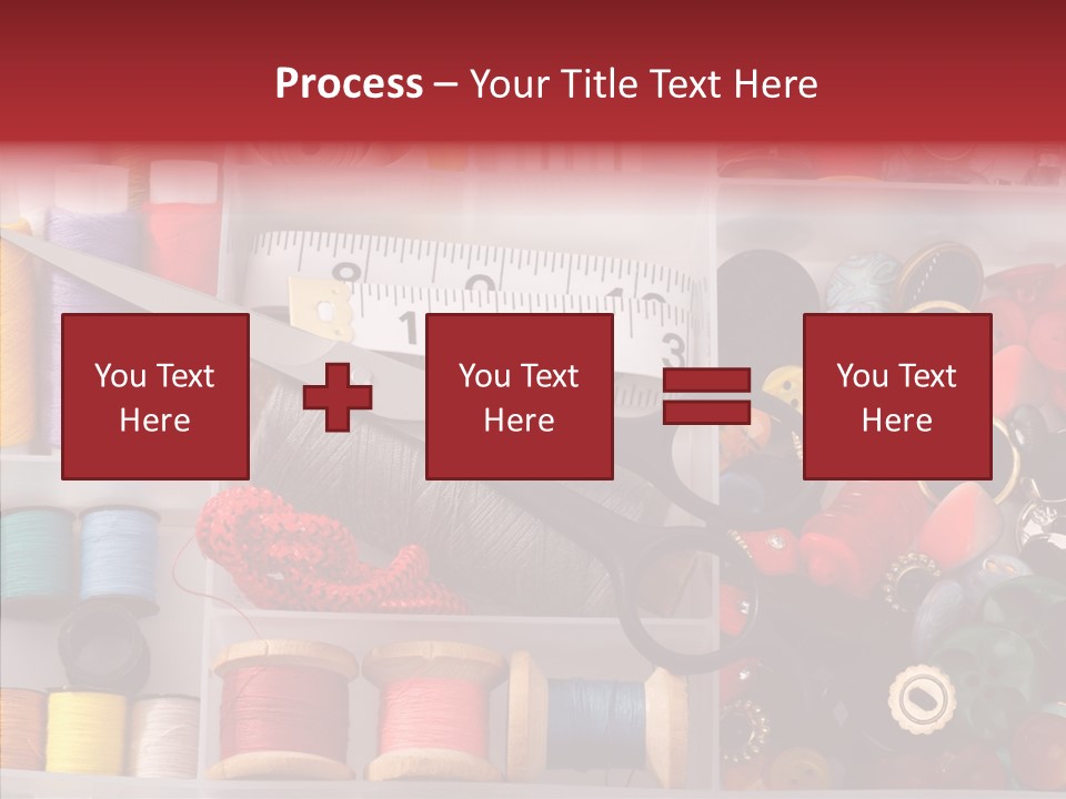Sewing Supplies PowerPoint Template