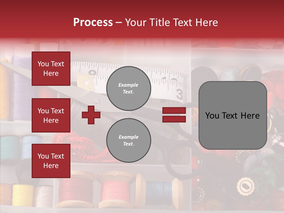 Sewing Supplies PowerPoint Template