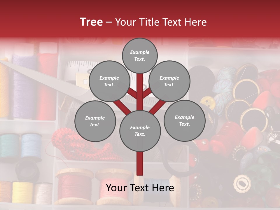 Sewing Supplies PowerPoint Template