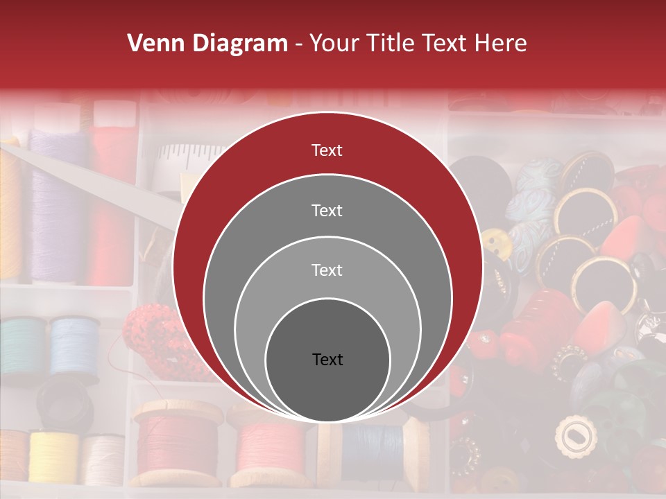 Sewing Supplies PowerPoint Template