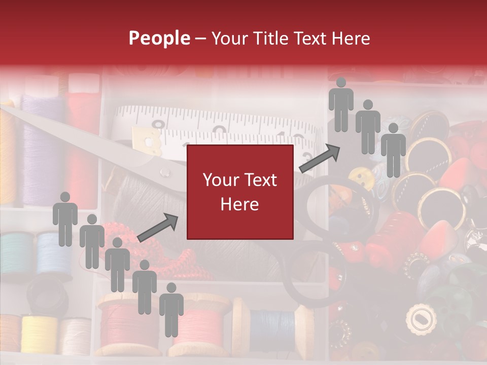 Sewing Supplies PowerPoint Template