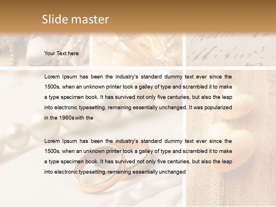 Wedding Collage PowerPoint Template