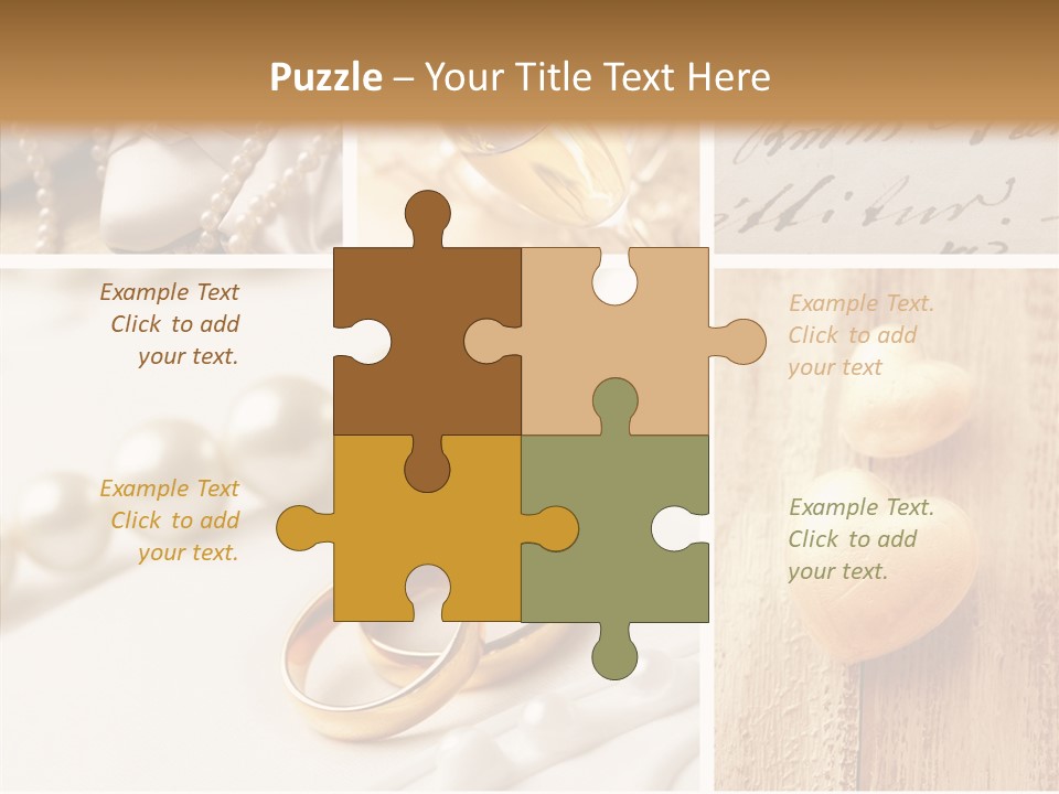 Wedding Collage PowerPoint Template