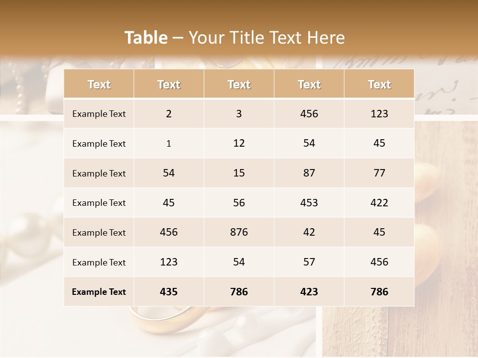 Wedding Collage PowerPoint Template