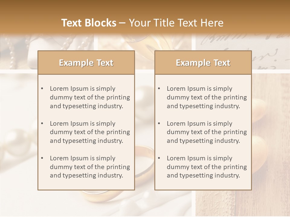 Wedding Collage PowerPoint Template