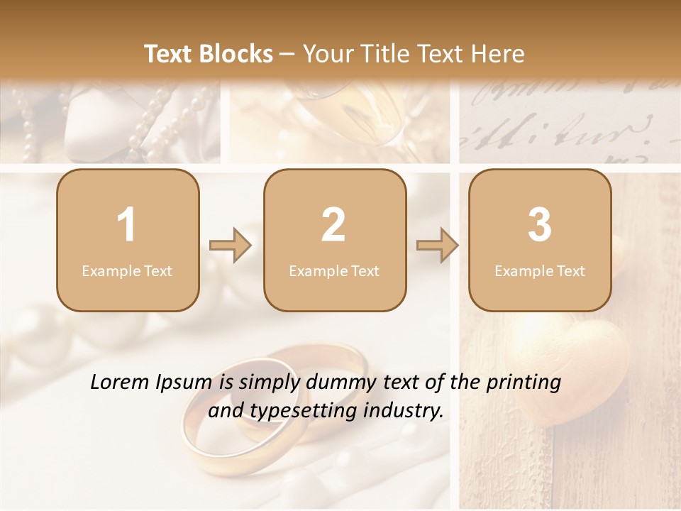 Wedding Collage PowerPoint Template