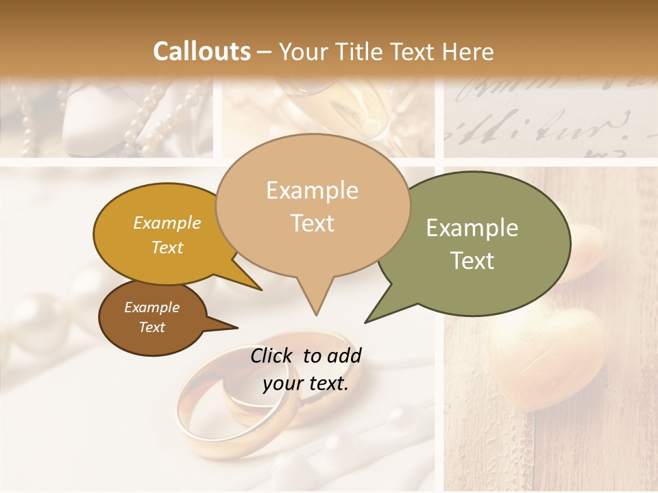 Wedding Collage PowerPoint Template