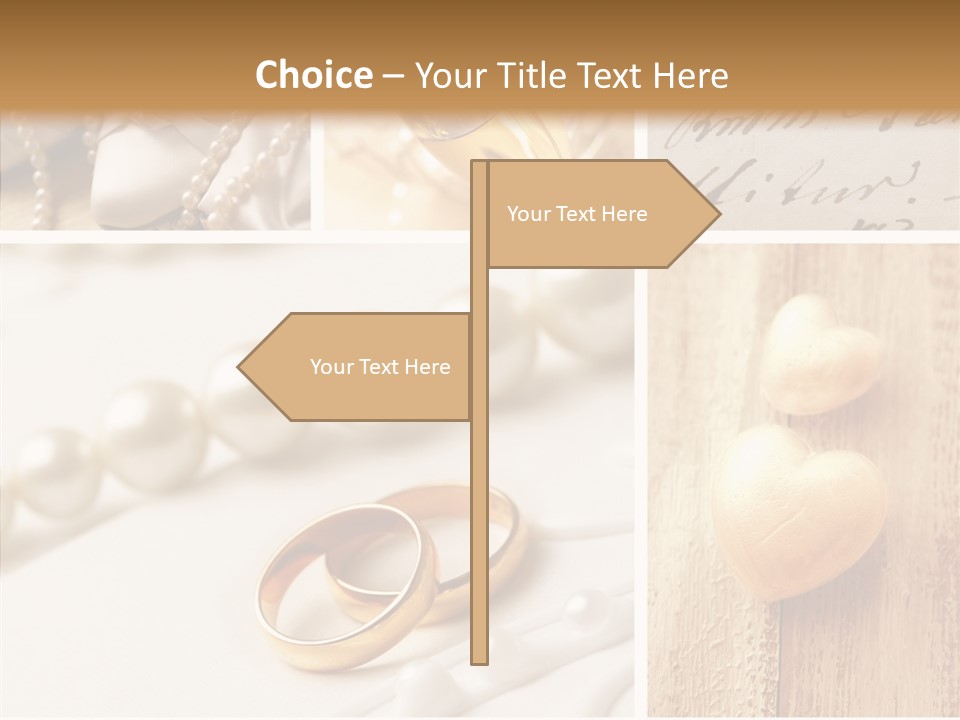 Wedding Collage PowerPoint Template