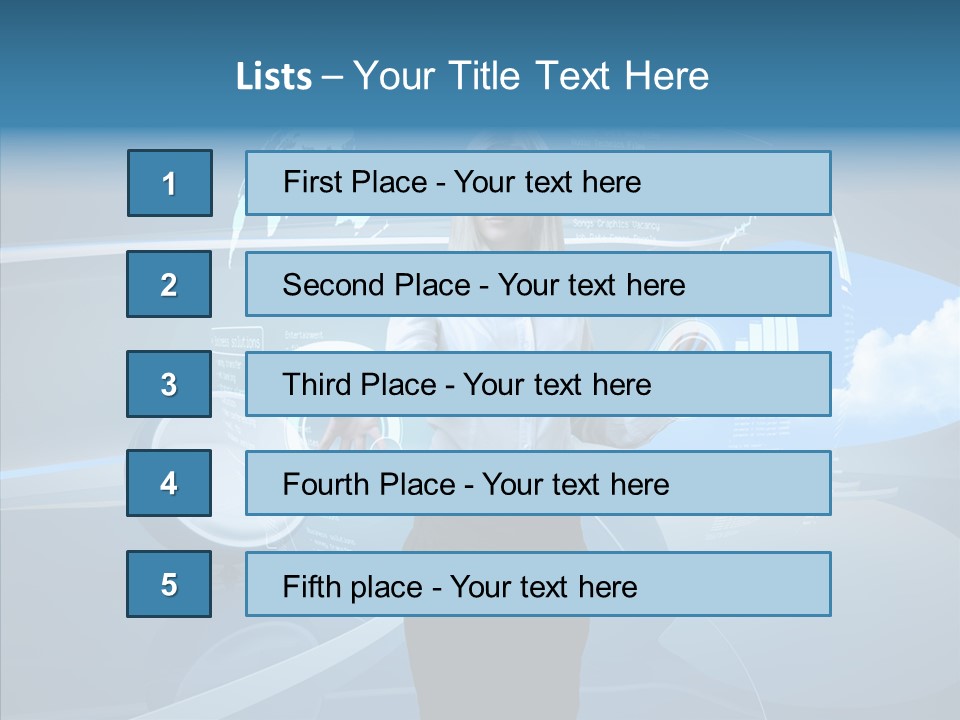 Futuristic Interface PowerPoint Template