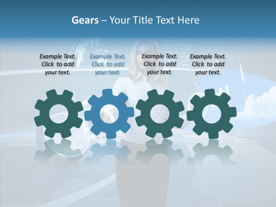 Futuristic Interface PowerPoint Template