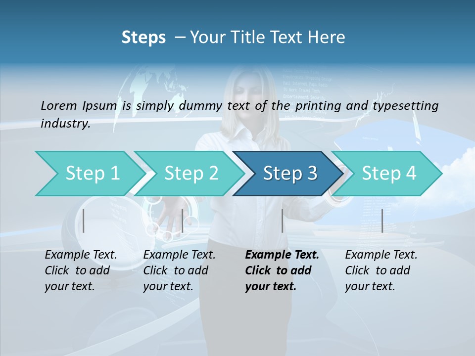 Futuristic Interface PowerPoint Template
