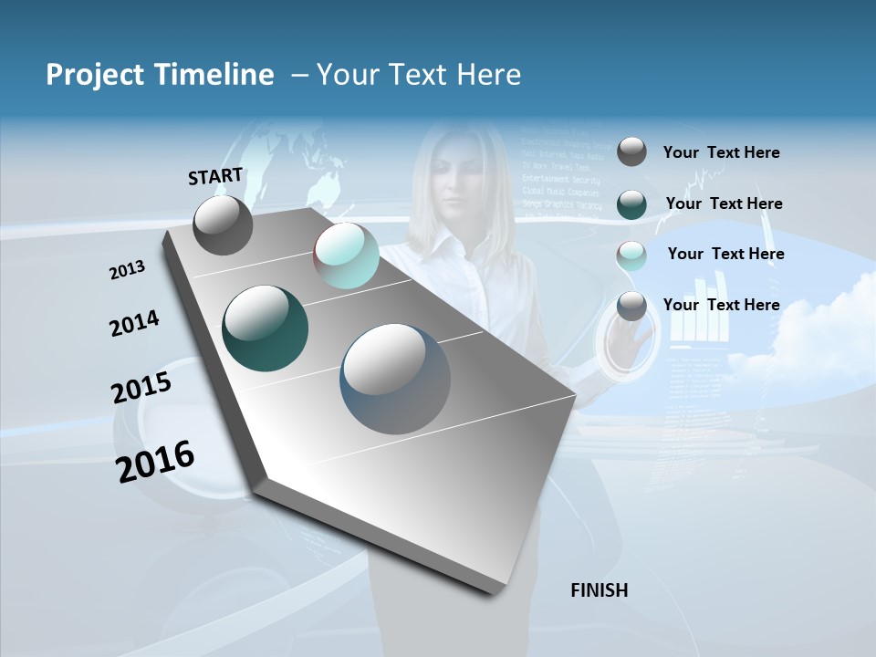 Futuristic Interface PowerPoint Template