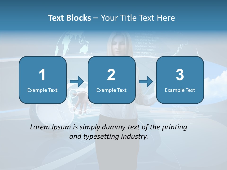 Futuristic Interface PowerPoint Template