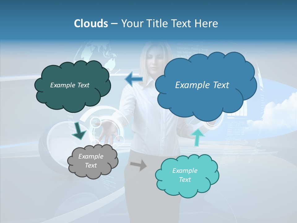 Futuristic Interface PowerPoint Template