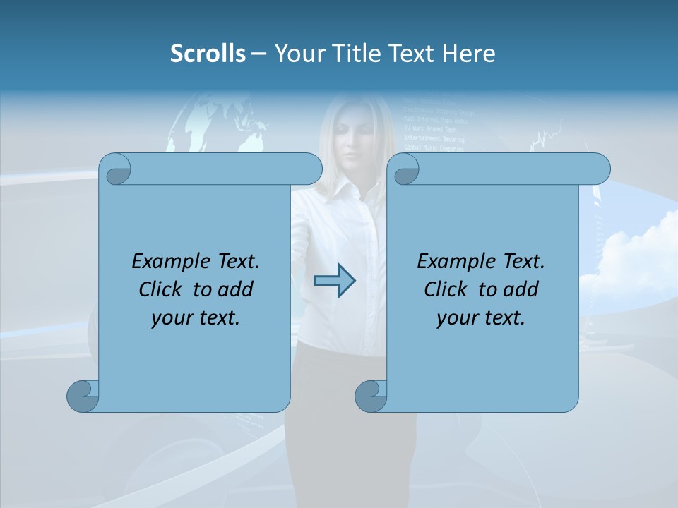 Futuristic Interface PowerPoint Template