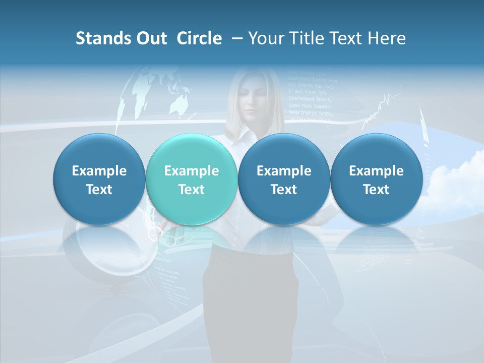 Futuristic Interface PowerPoint Template