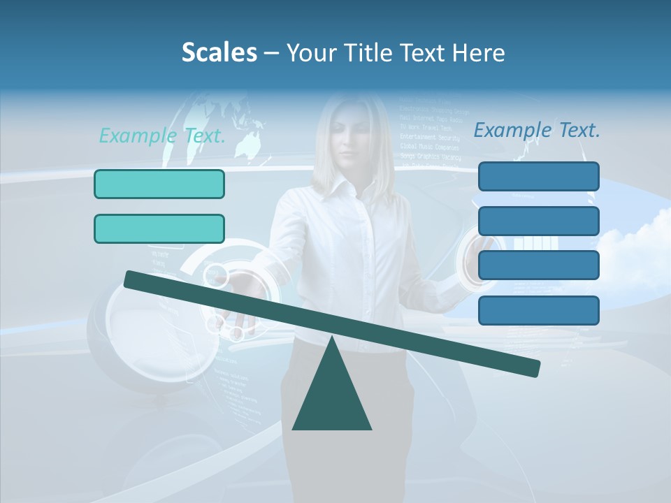 Futuristic Interface PowerPoint Template