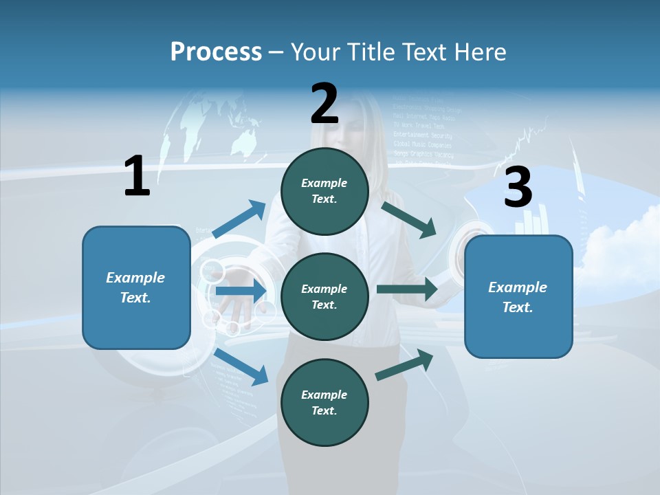 Futuristic Interface PowerPoint Template