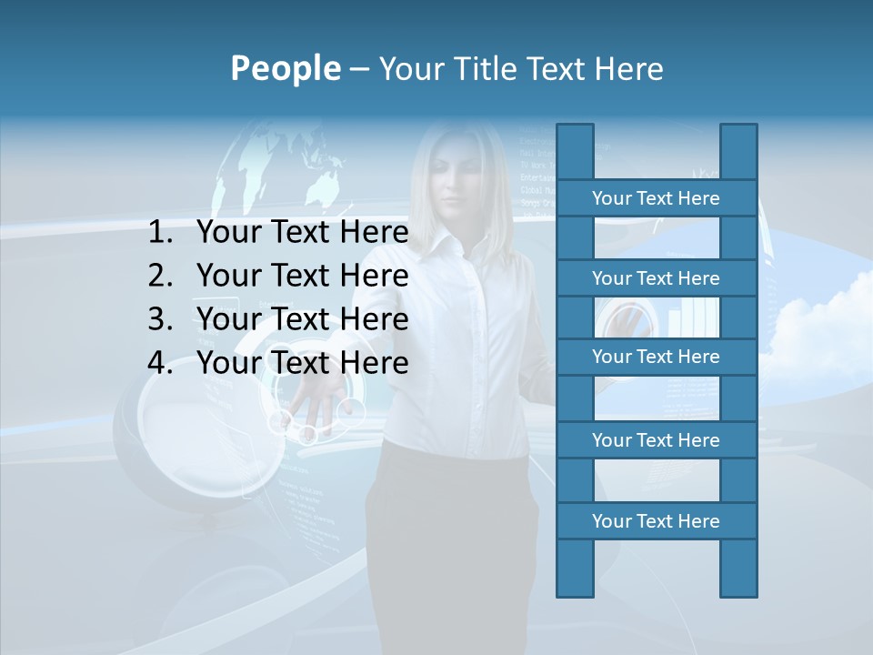Futuristic Interface PowerPoint Template