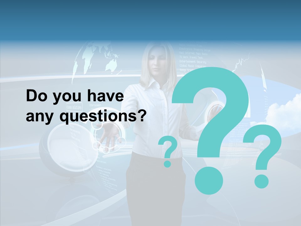 Futuristic Interface PowerPoint Template