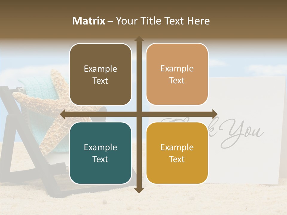 Cute Thank You PowerPoint Template