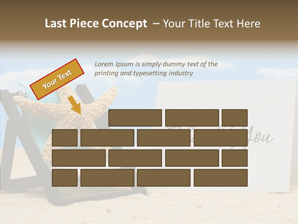 Cute Thank You PowerPoint Template