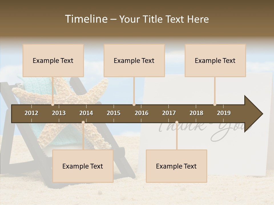 Cute Thank You PowerPoint Template