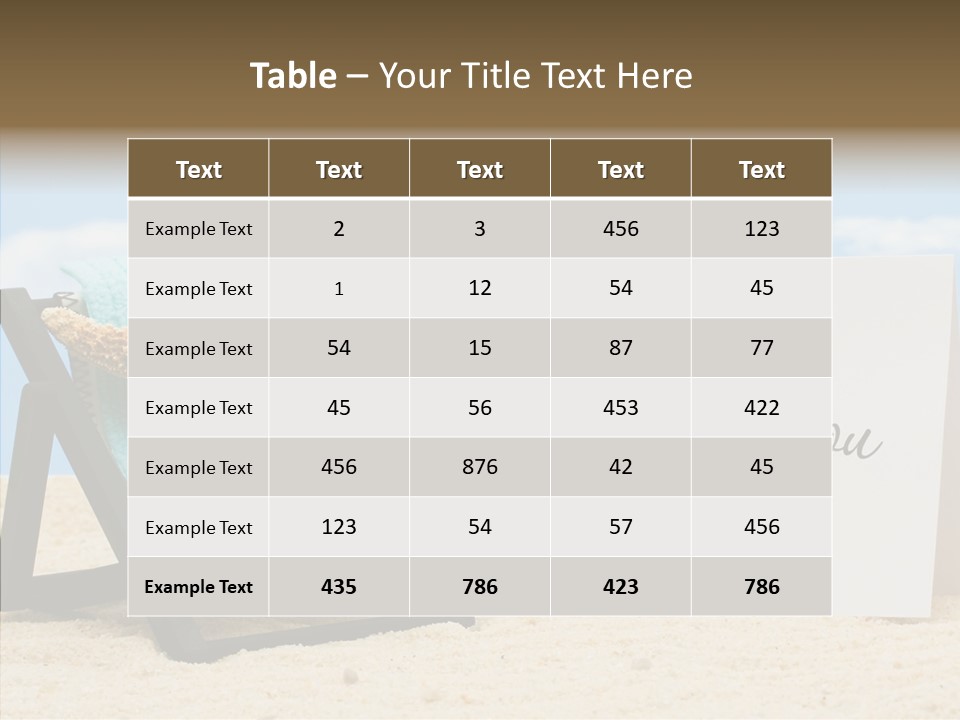 Cute Thank You PowerPoint Template