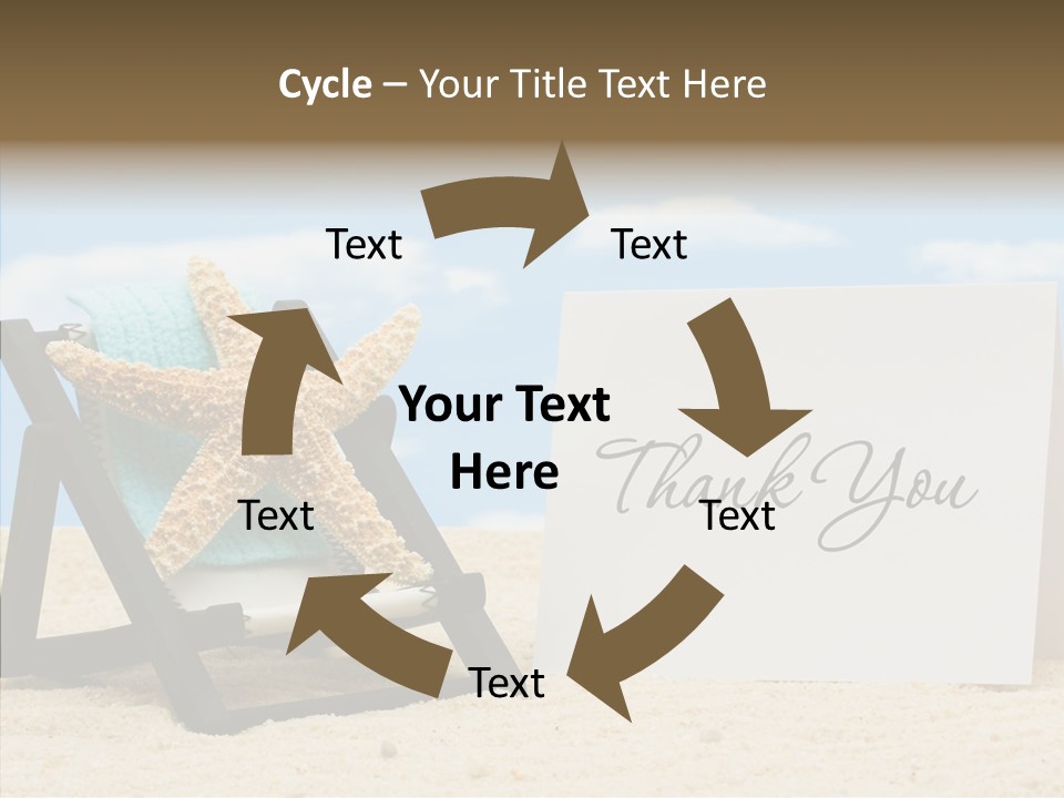 Cute Thank You PowerPoint Template