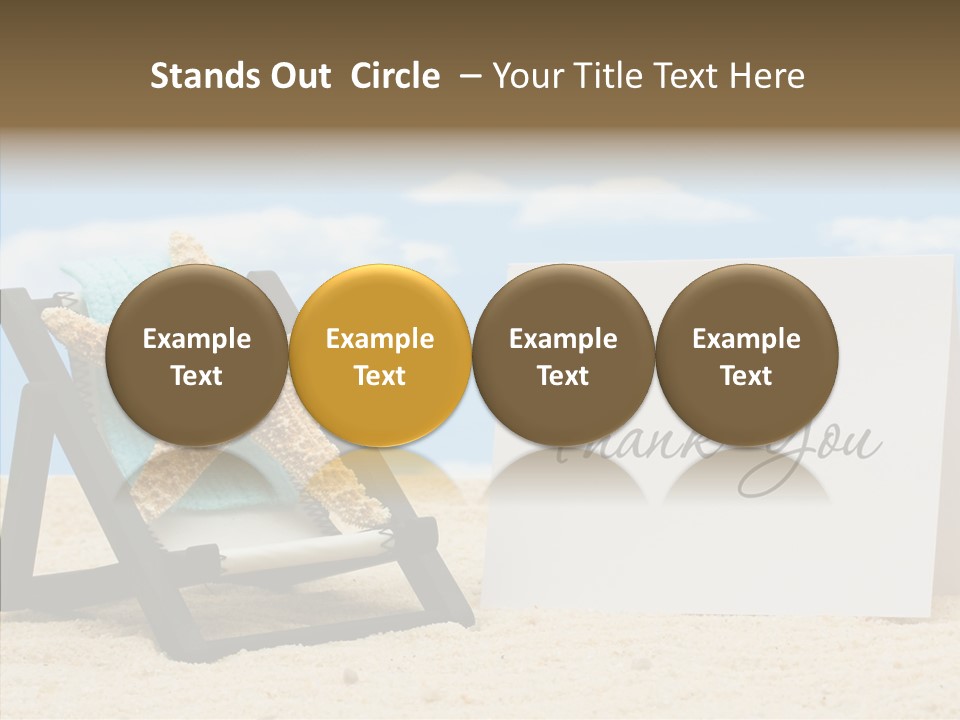 Cute Thank You PowerPoint Template