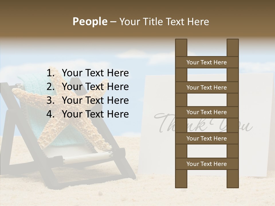 Cute Thank You PowerPoint Template