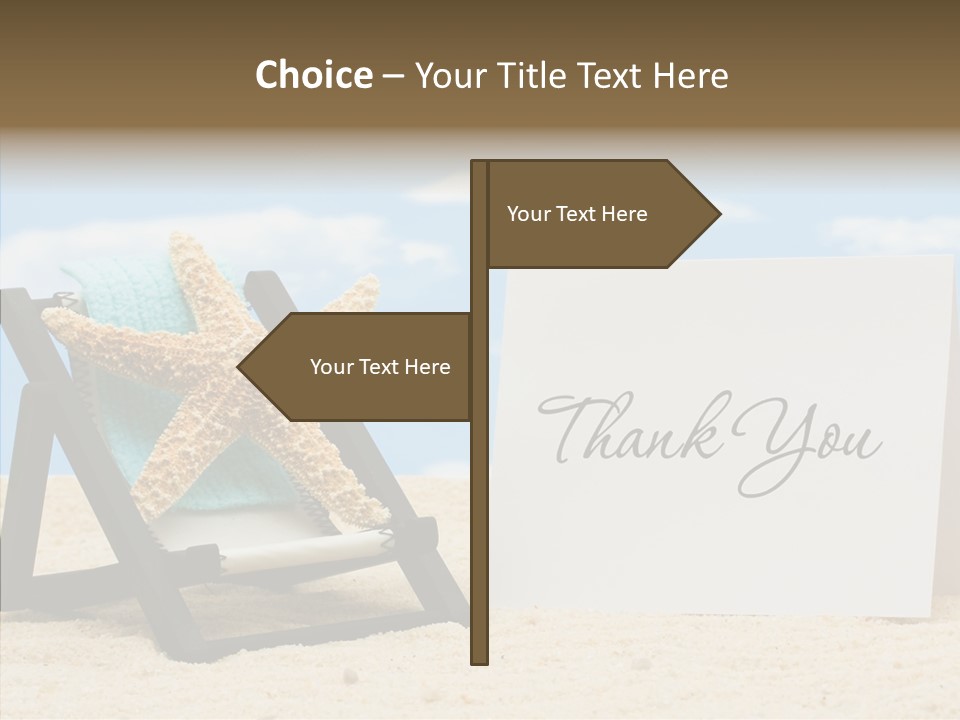 Cute Thank You PowerPoint Template