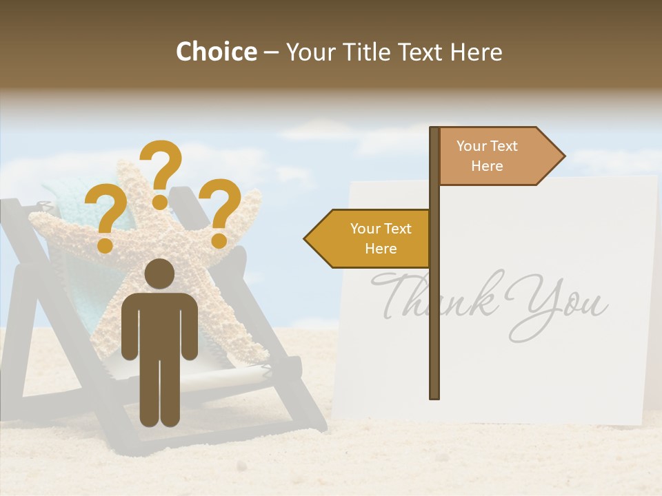 Cute Thank You PowerPoint Template