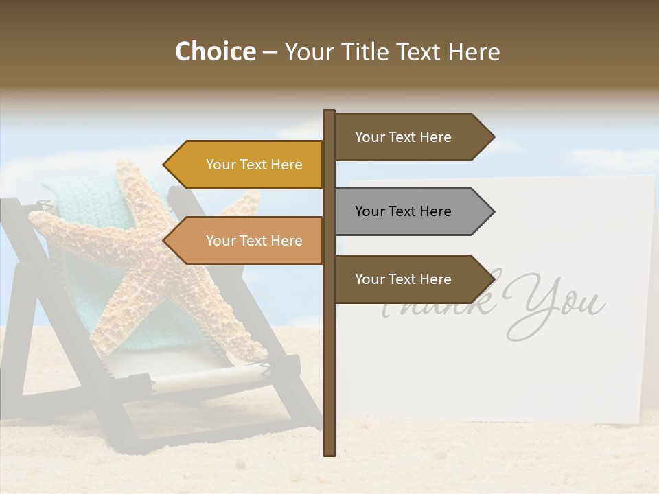 Cute Thank You PowerPoint Template