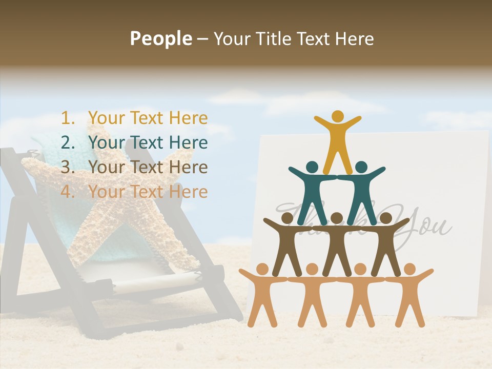 Cute Thank You PowerPoint Template