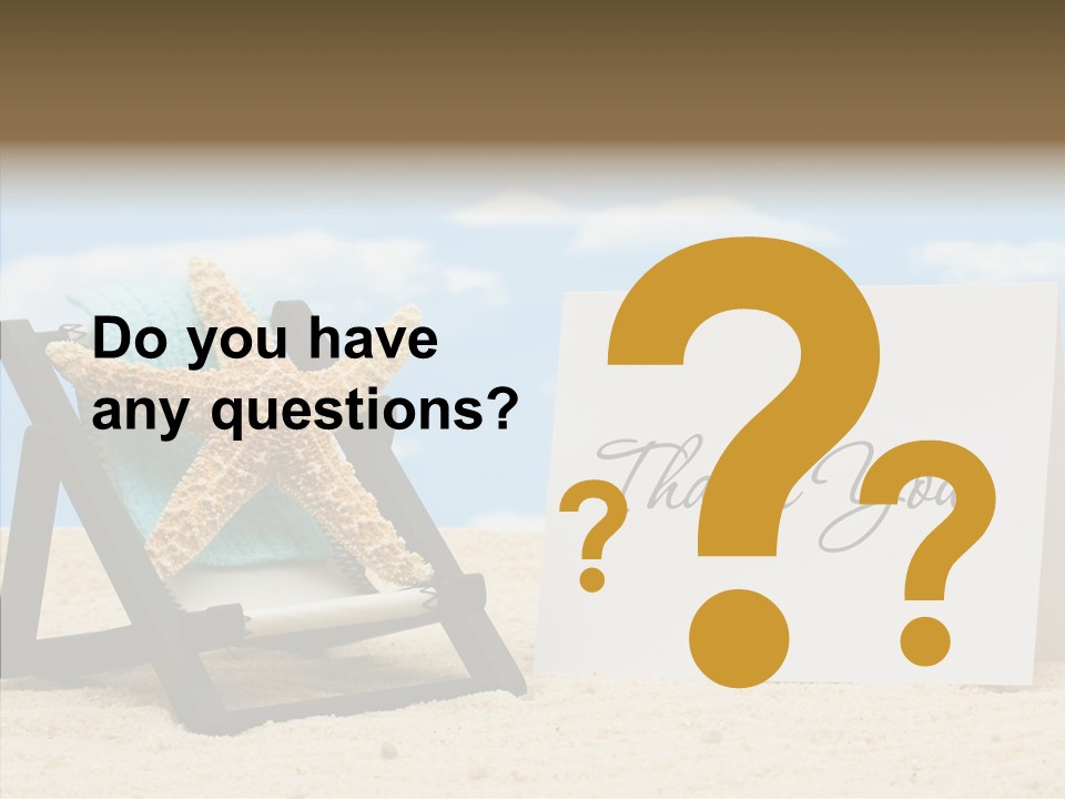 Cute Thank You PowerPoint Template