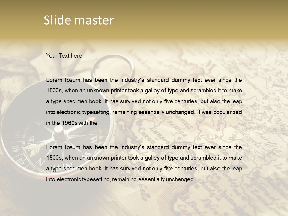 Map PowerPoint Template