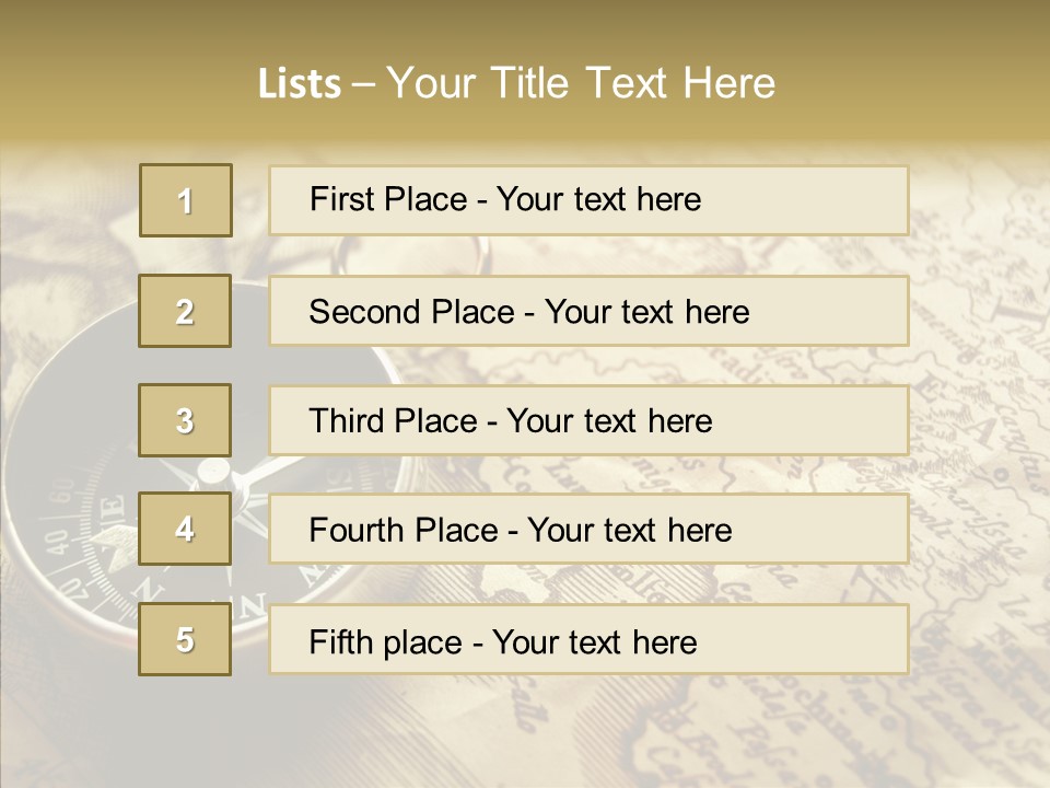 Map PowerPoint Template