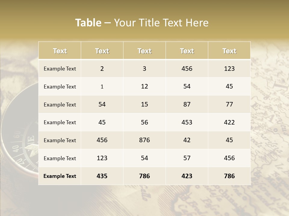 Map PowerPoint Template